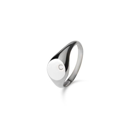 Round Signet Пръстен