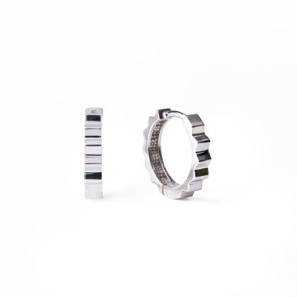 Serrated Hoop Обица