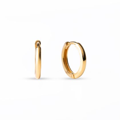 Mini Round Hoop Earring