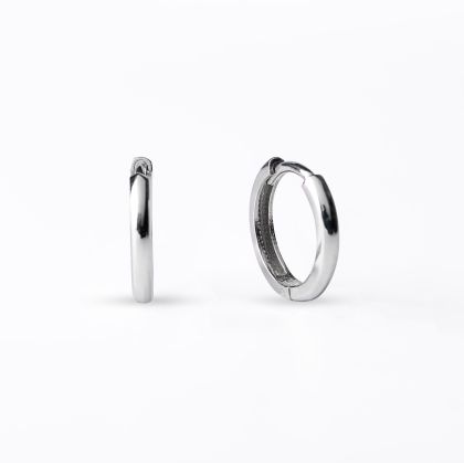 Mini Round Hoop Earring