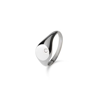Round Signet Пръстен