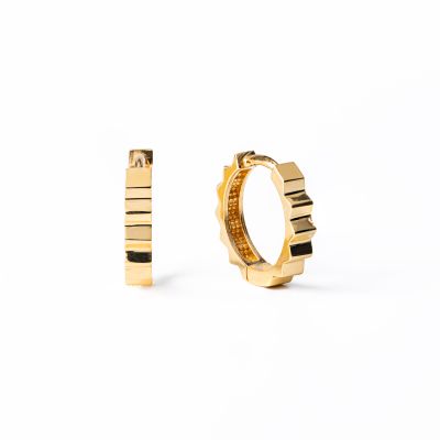 Serrated Hoop Обица