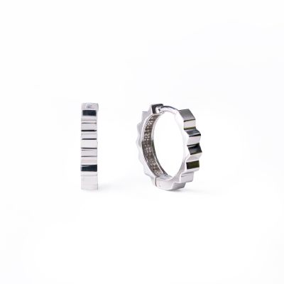 Serrated Hoop Обица